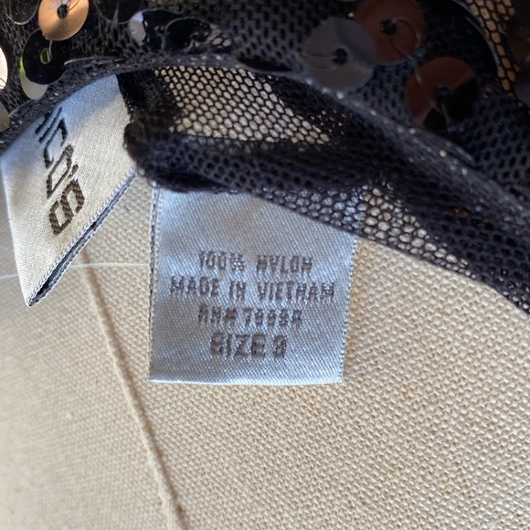 NWT CHICO’S Glitz it Up Tie Front Jacket SZ 3 - Picture 8 of 8